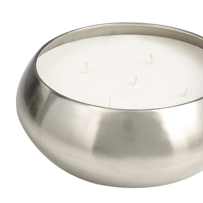 Modern Metal Candle