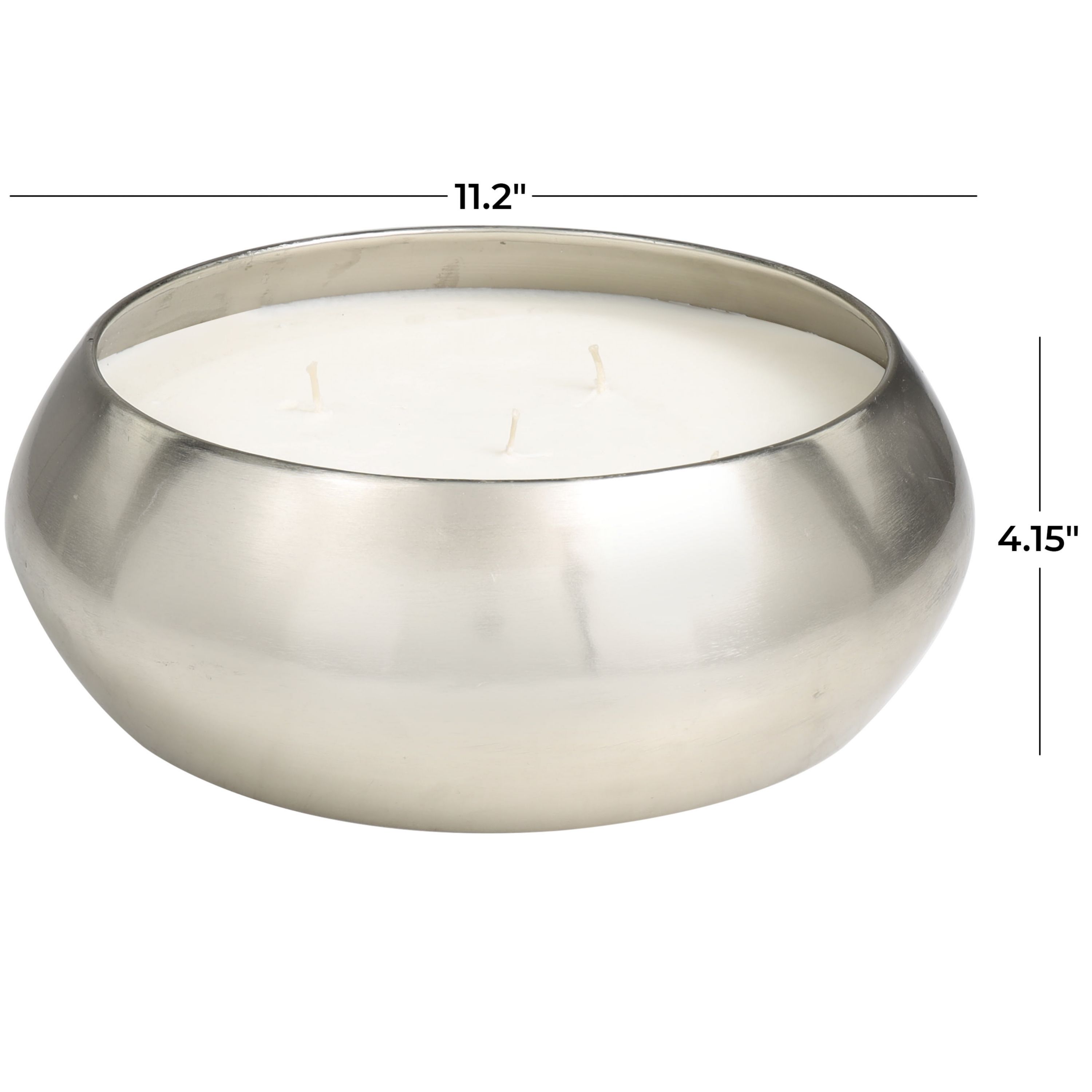 Modern Metal Candle