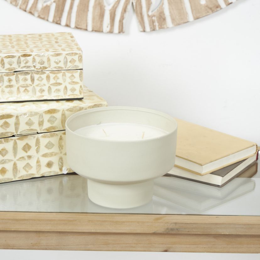 Modern Metal Candle