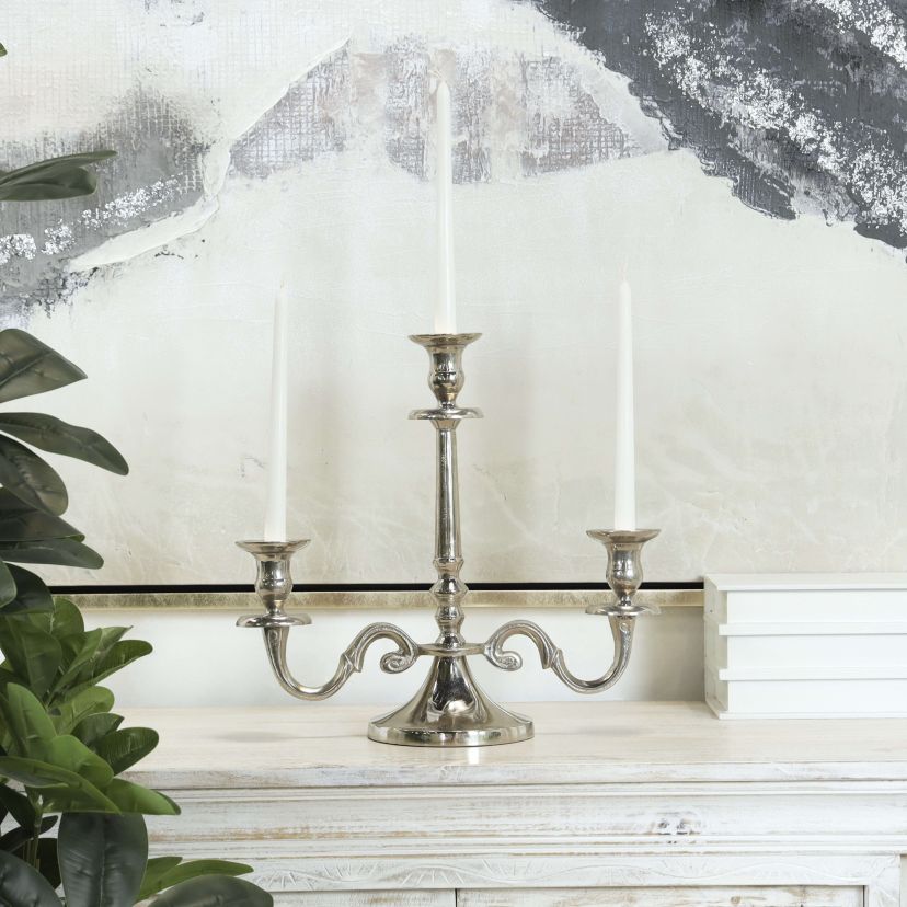 Traditional Aluminum Candelabra