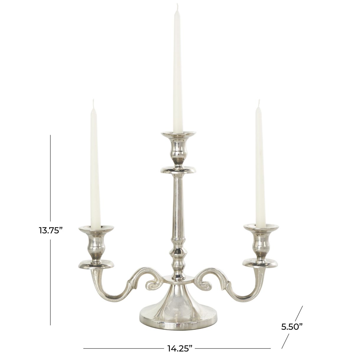 Traditional Aluminum Candelabra
