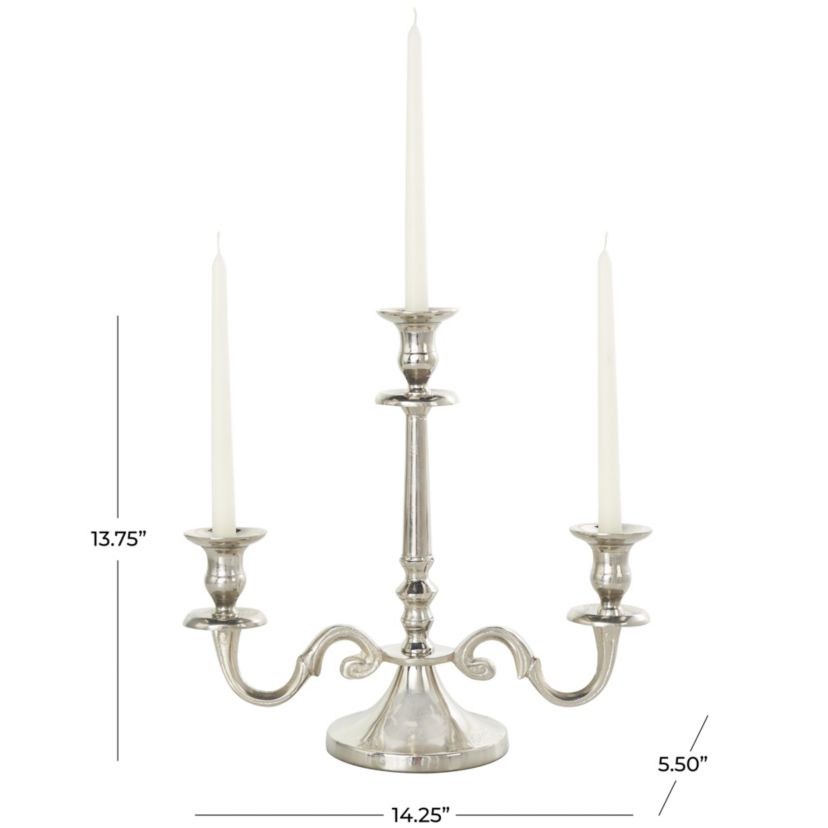 Traditional Aluminum Candelabra
