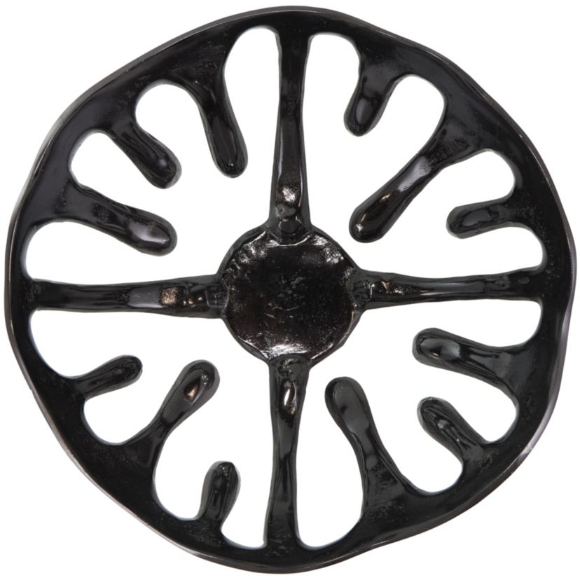 Contemporary Aluminum Decorative Bowl - Set of 2