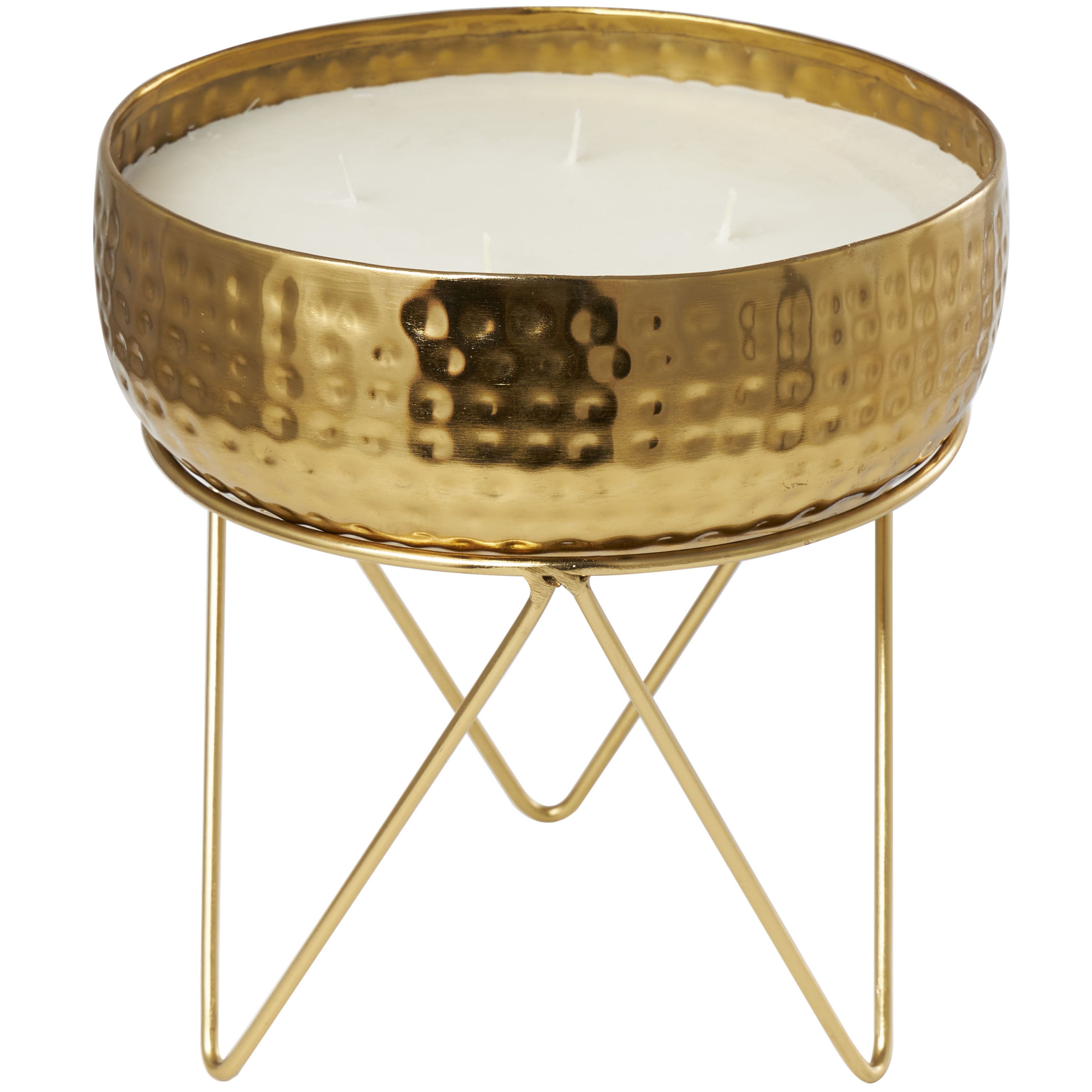Modern Metal Candle
