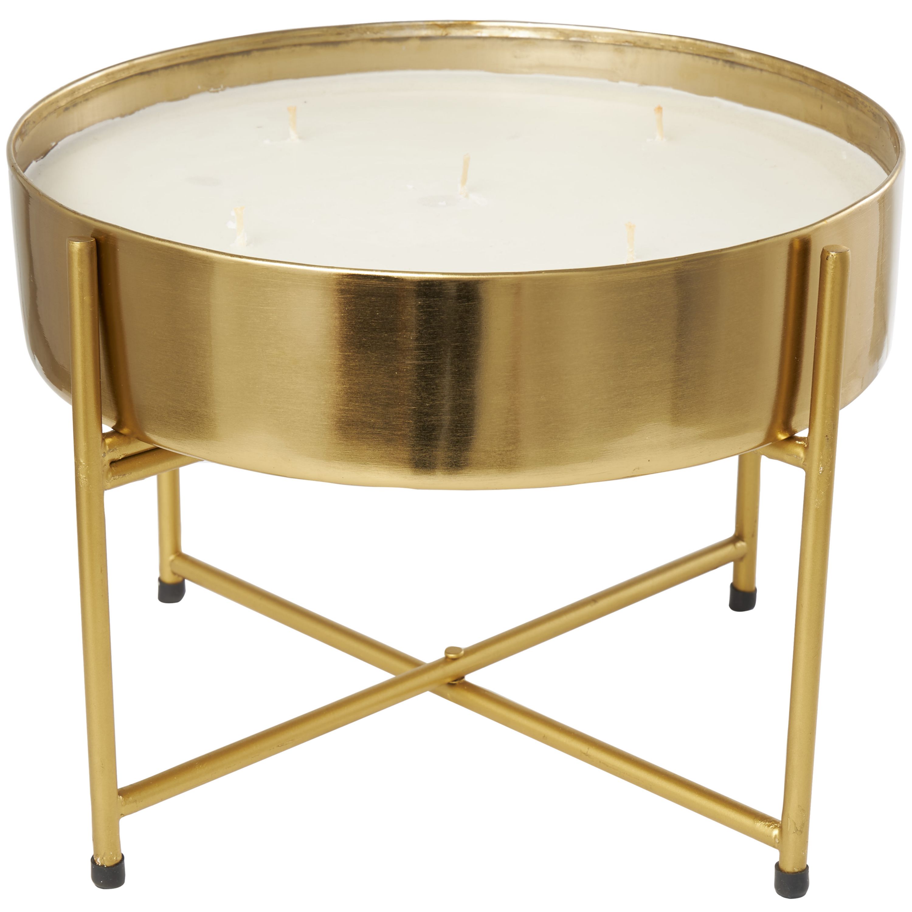 Modern Metal Candle
