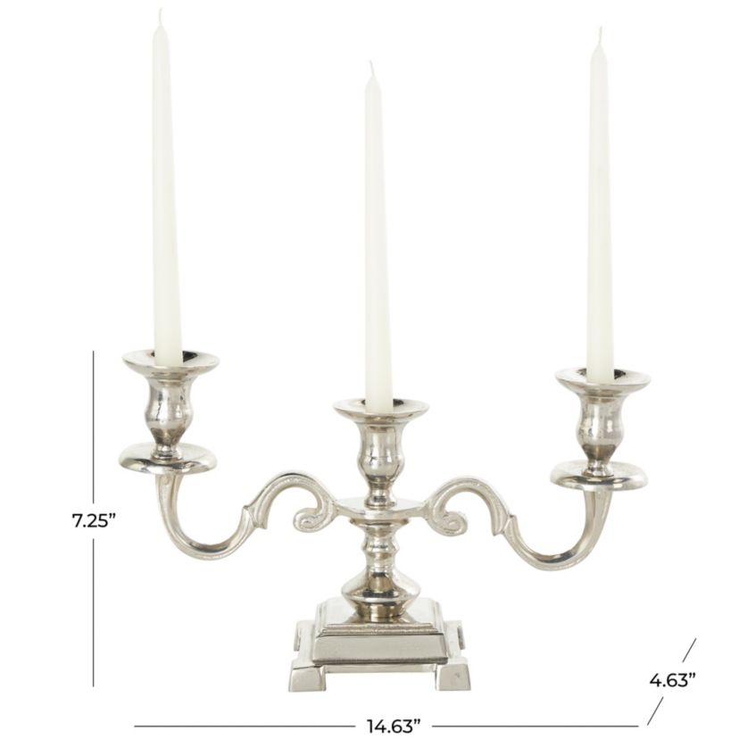 Traditional Aluminum Candelabra