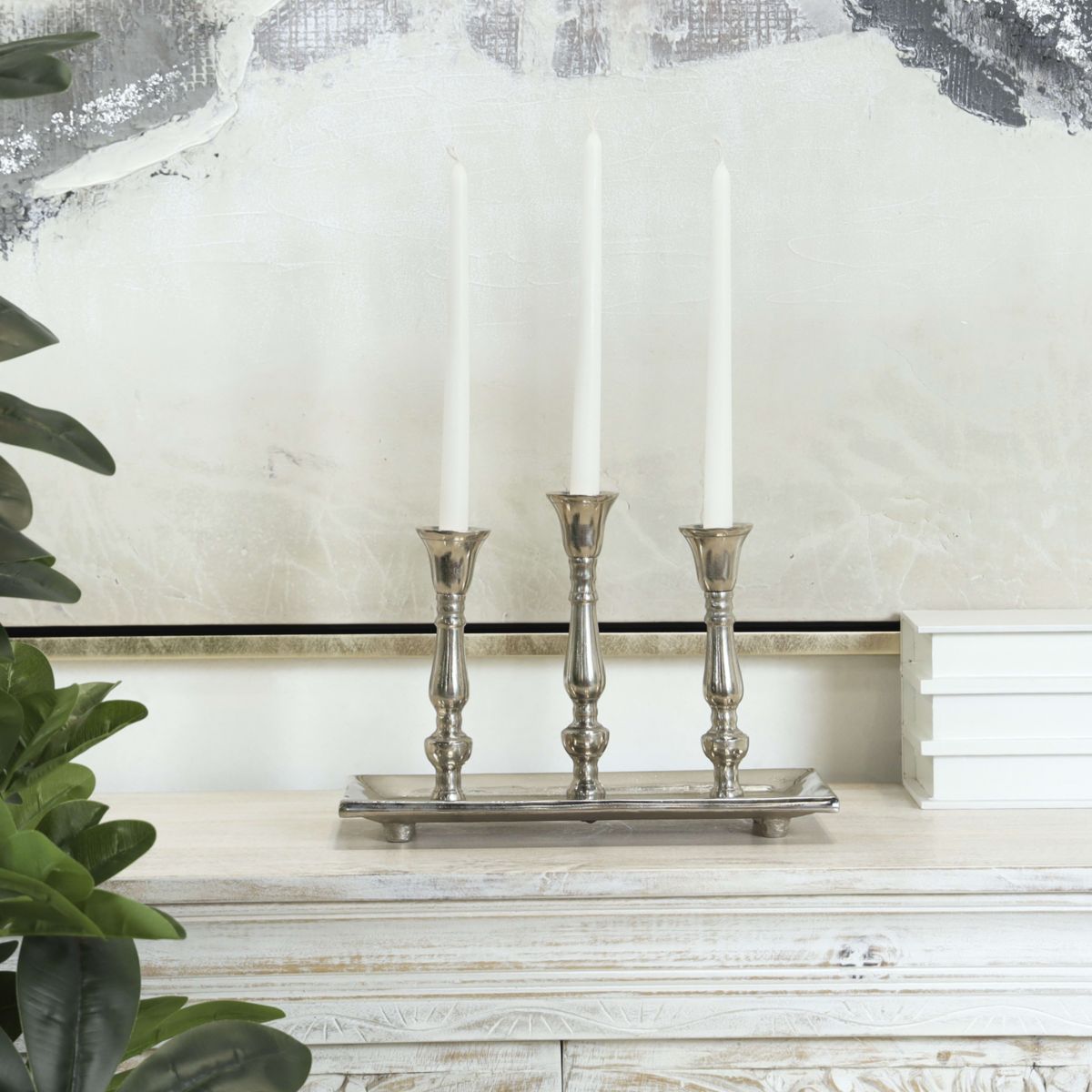 Traditional Aluminum Candelabra