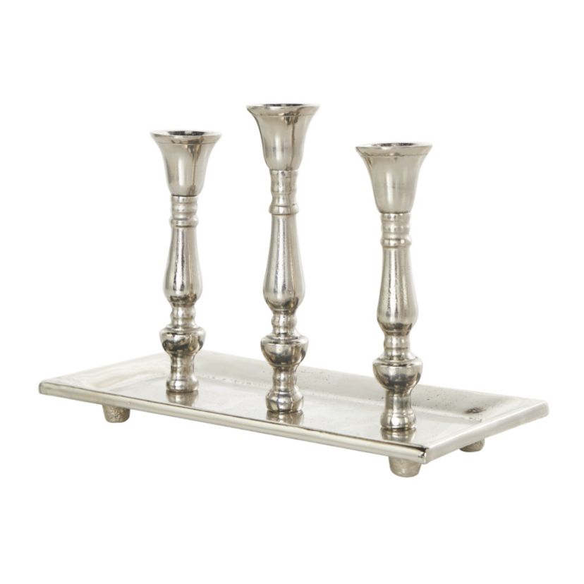 Traditional Aluminum Candelabra