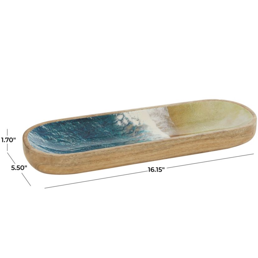 Coastal Mango Wood Tray