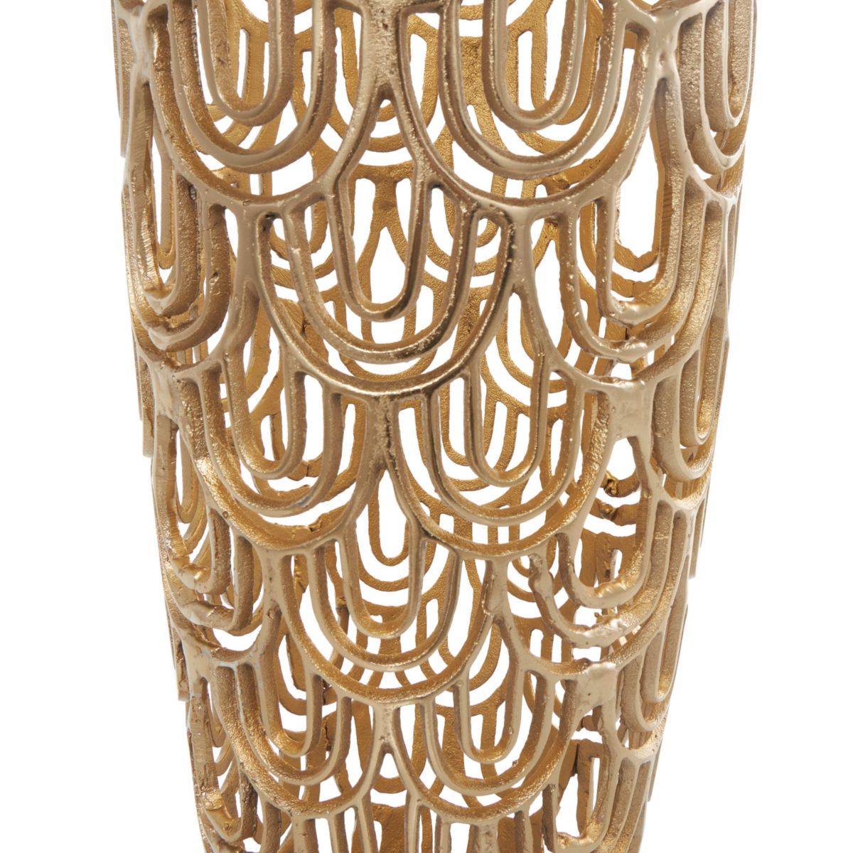 Contemporary Aluminum Metal Vase