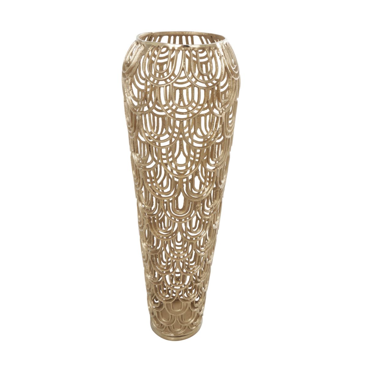 Contemporary Aluminum Metal Vase