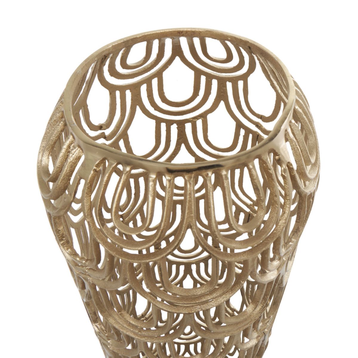 Contemporary Aluminum Metal Vase