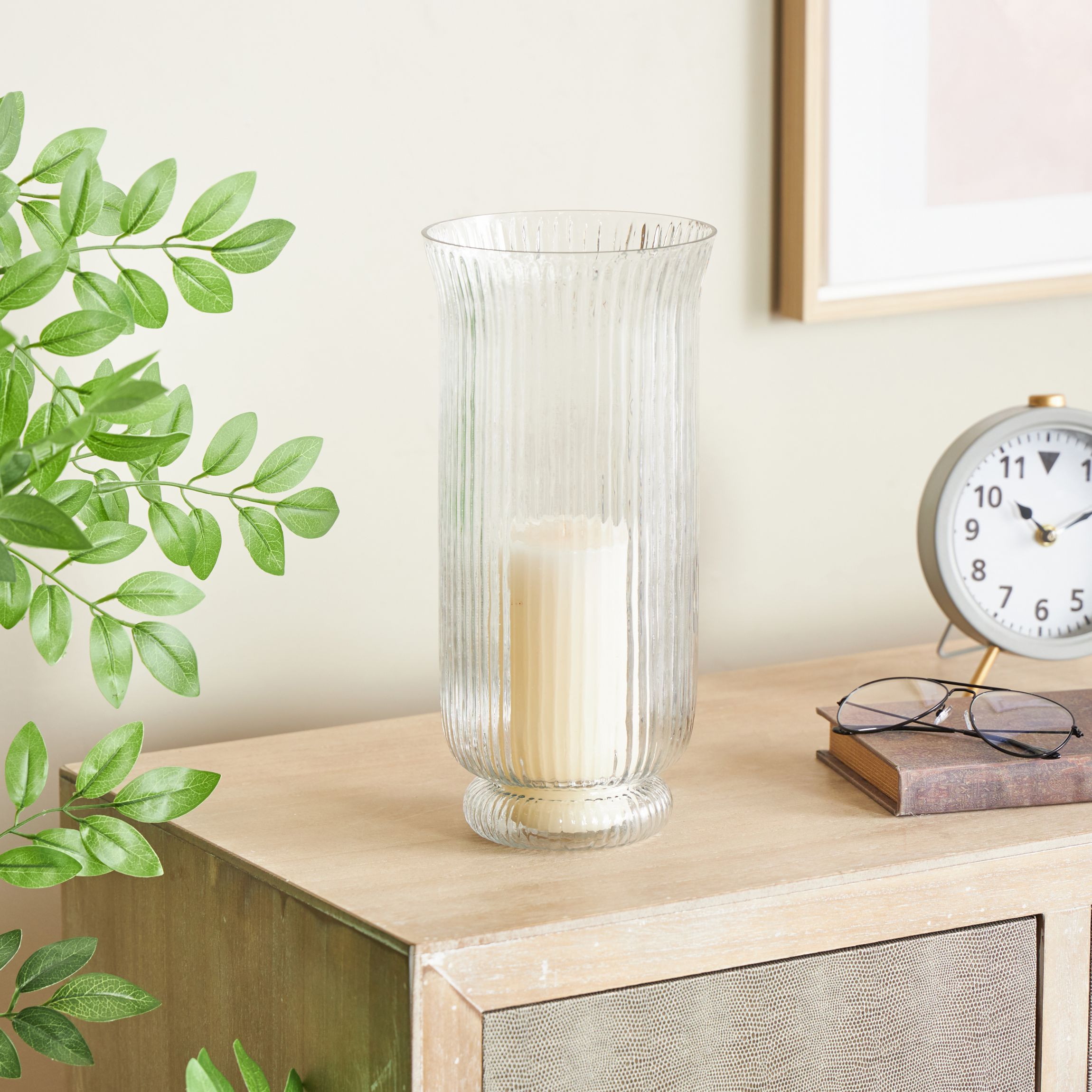 Modern Glass Candle Holder