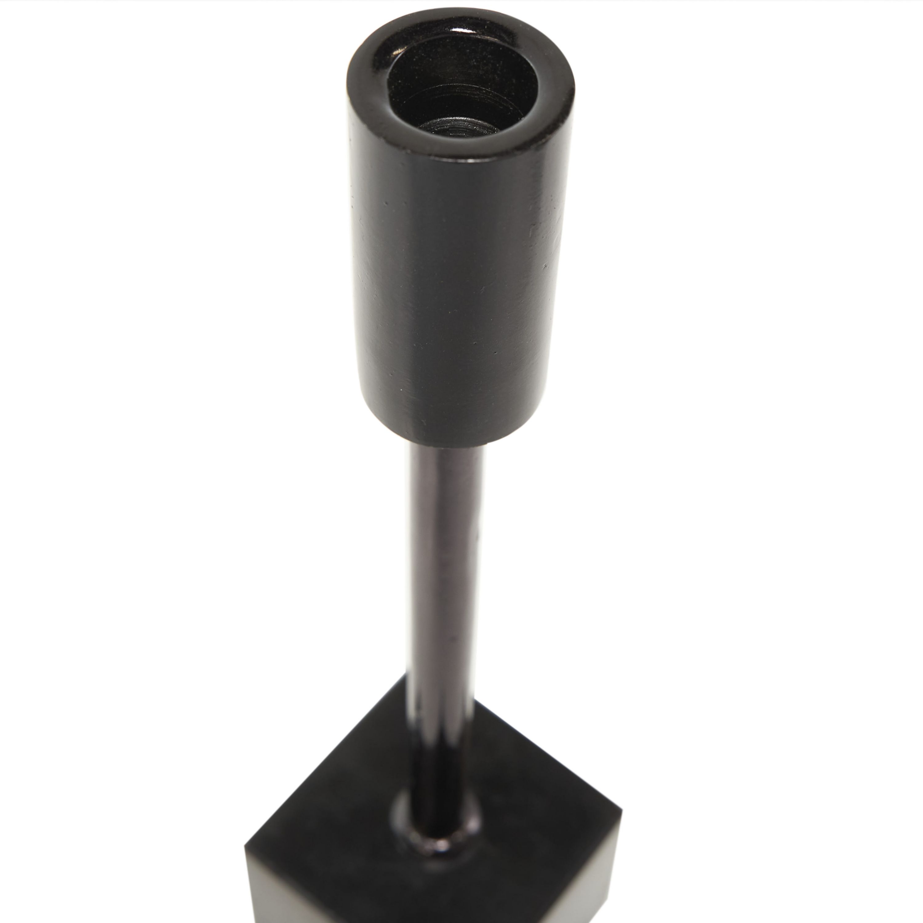 Modern Aluminum Metal Candle Holder - Set of 2
