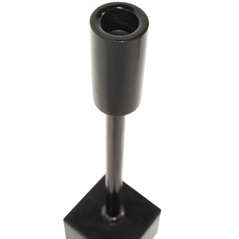 Modern Aluminum Metal Candle Holder - Set of 2