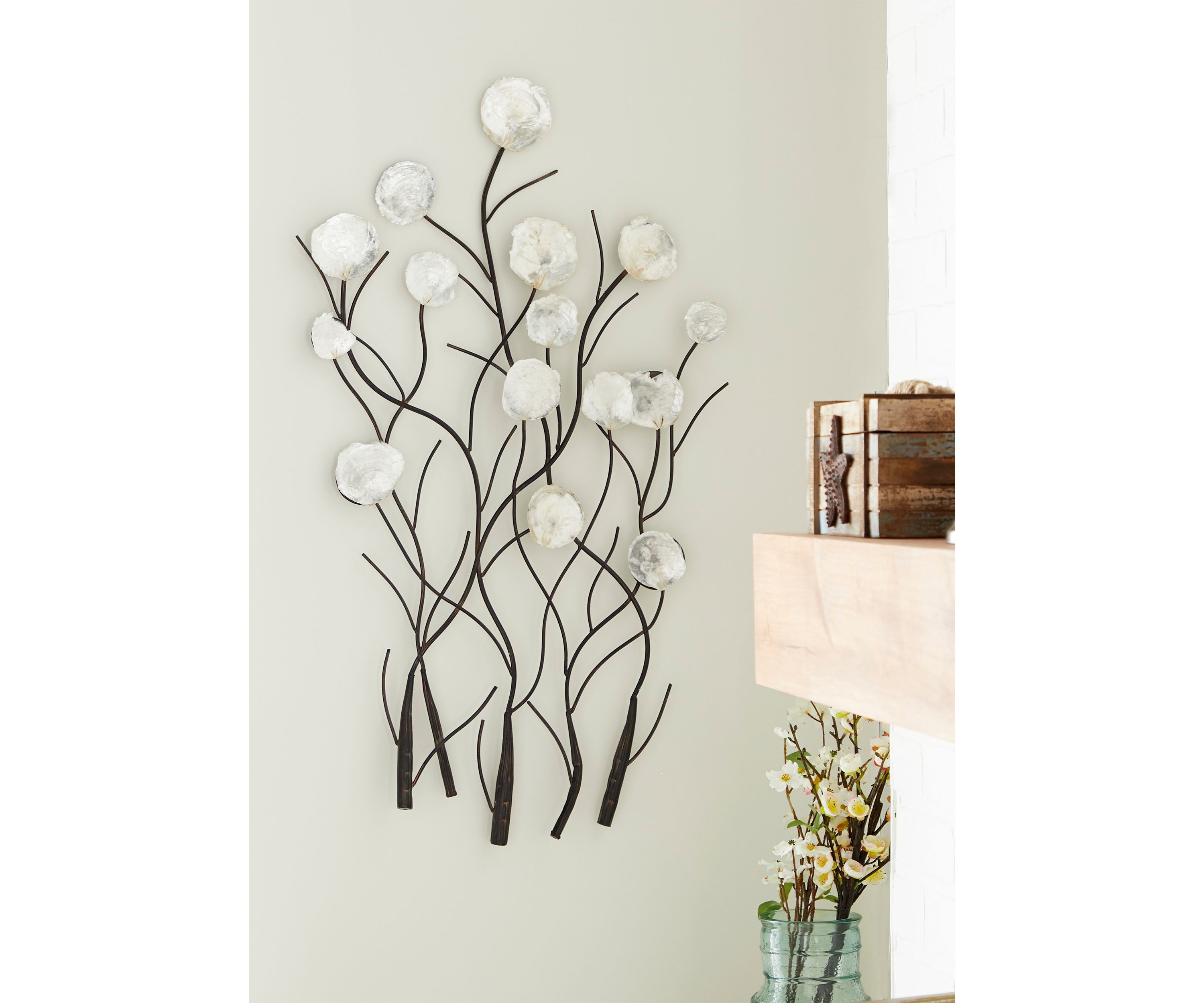 Coastal Capiz Shell Wall Decor