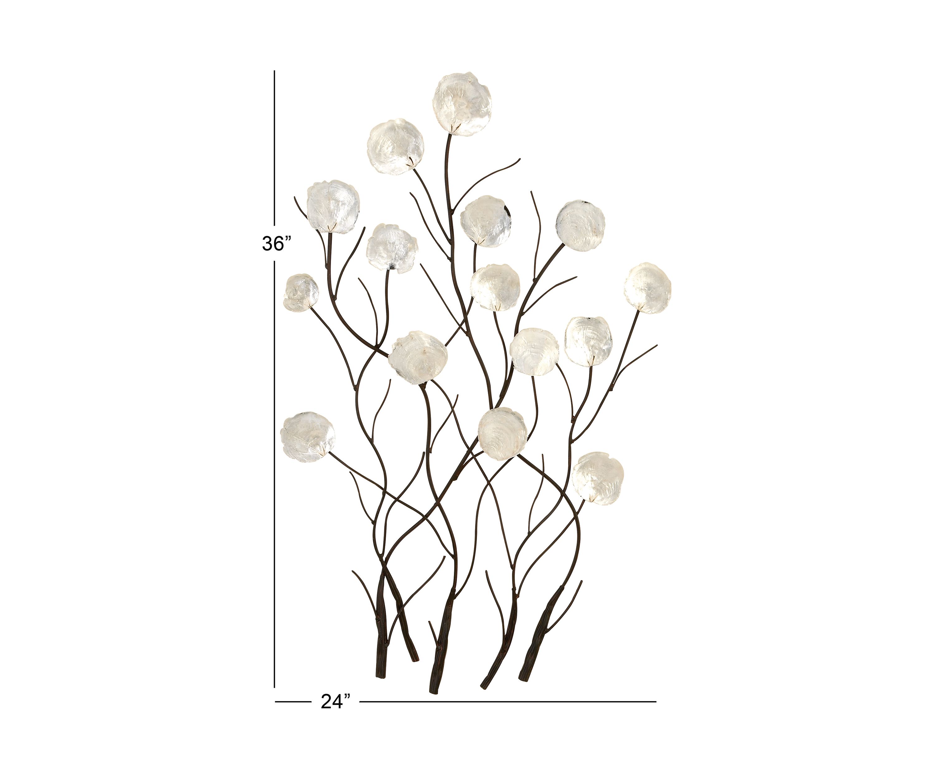 Coastal Capiz Shell Wall Decor