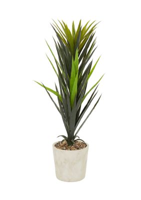 Contemporary Faux Foliage Artificial Plant