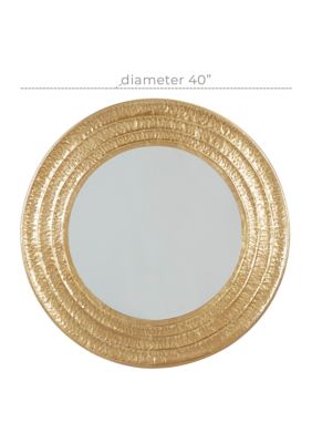 Glam Metal Wall Mirror