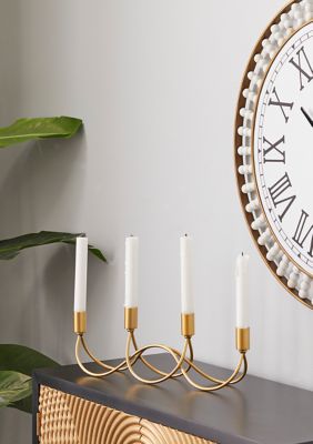 Contemporary Metal Candelabra