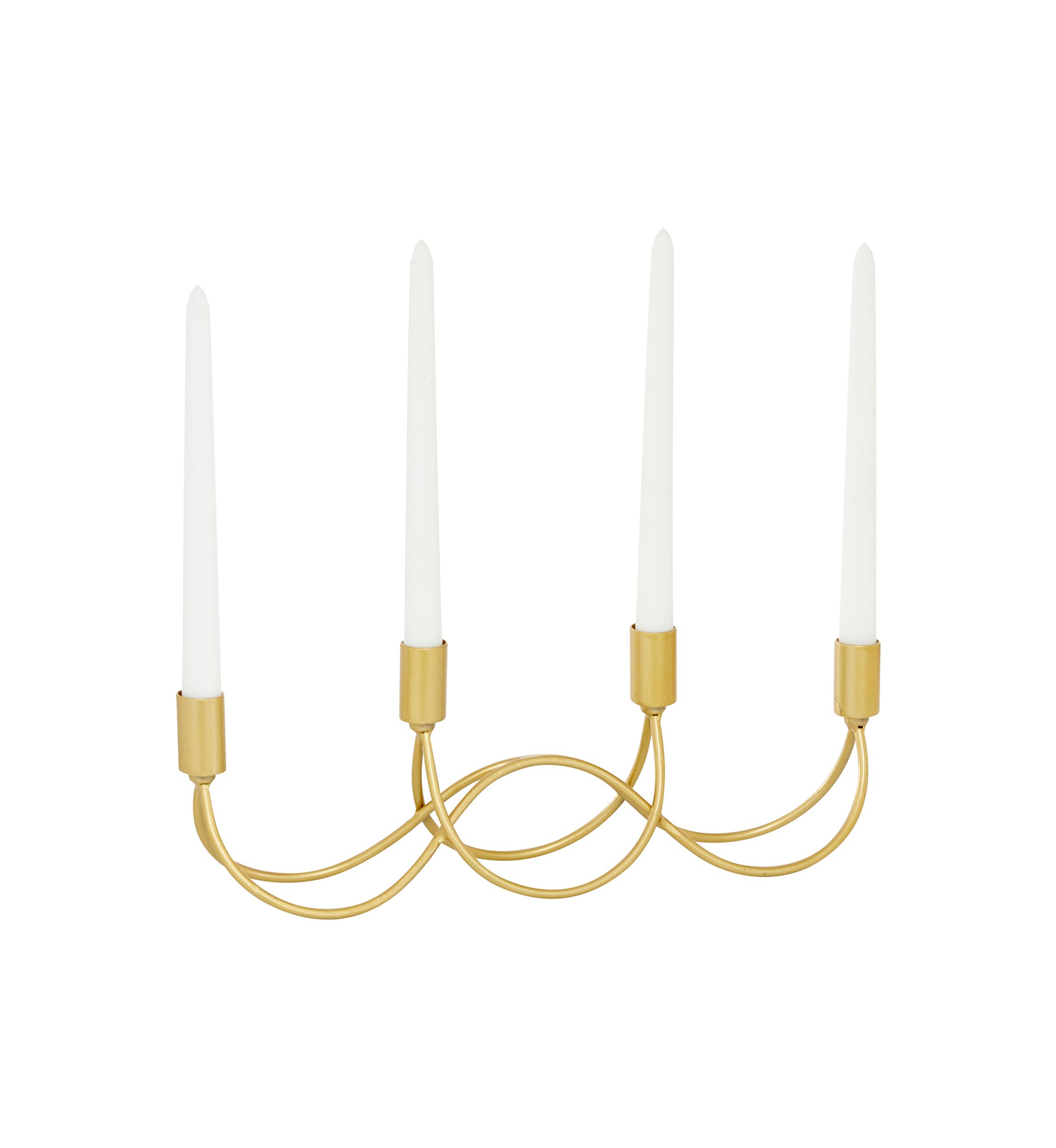 Contemporary Metal Candelabra