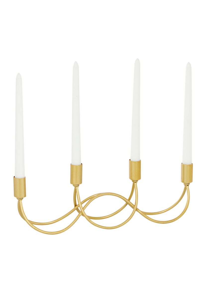 Contemporary Metal Candelabra