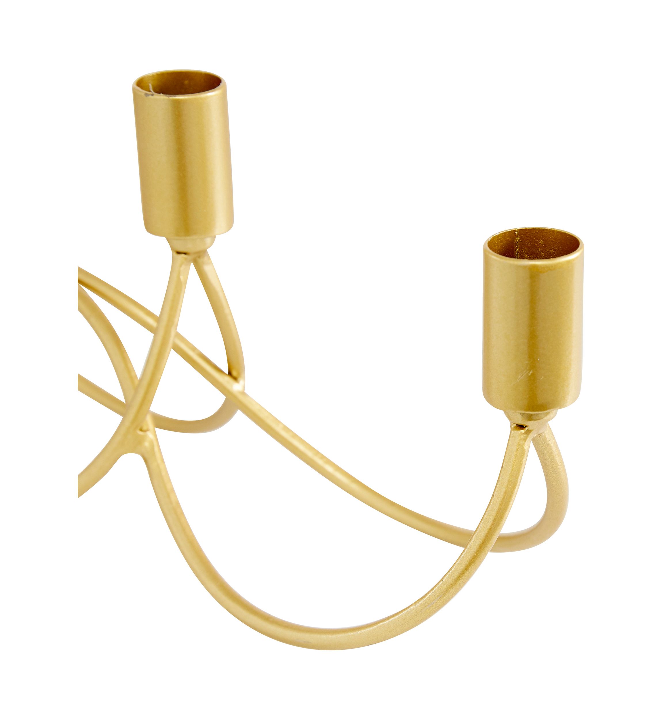 Contemporary Metal Candelabra