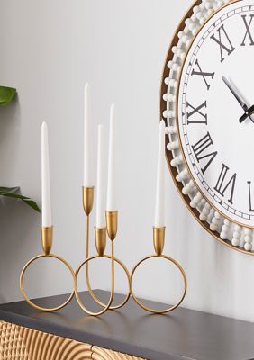 Contemporary Metal Candelabra