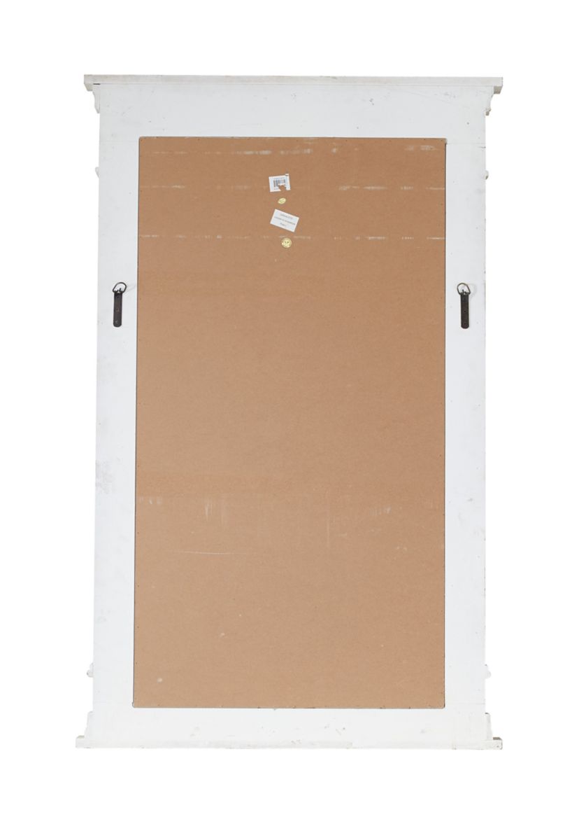 Vintage Wood Wall Mirror