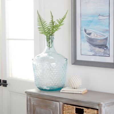 Coastal Recycled Glass Vase