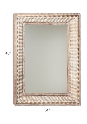 Farmhouse Metal Wall Mirror