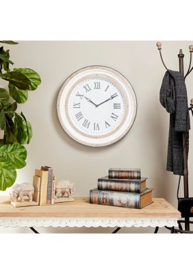 Farmhouse Metal Wall Clock