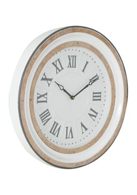 Farmhouse Metal Wall Clock