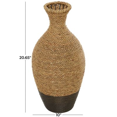 Bohemian Seagrass Vase