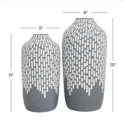 Modern Ceramic Vase - Set of 2