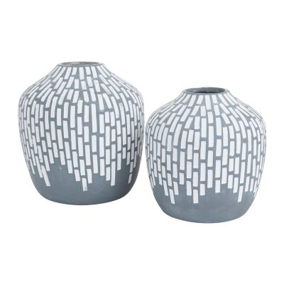 Modern Ceramic Vase - Set of 2