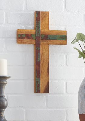 Monroe Lane Rustic Wood Wall Decor, Brown