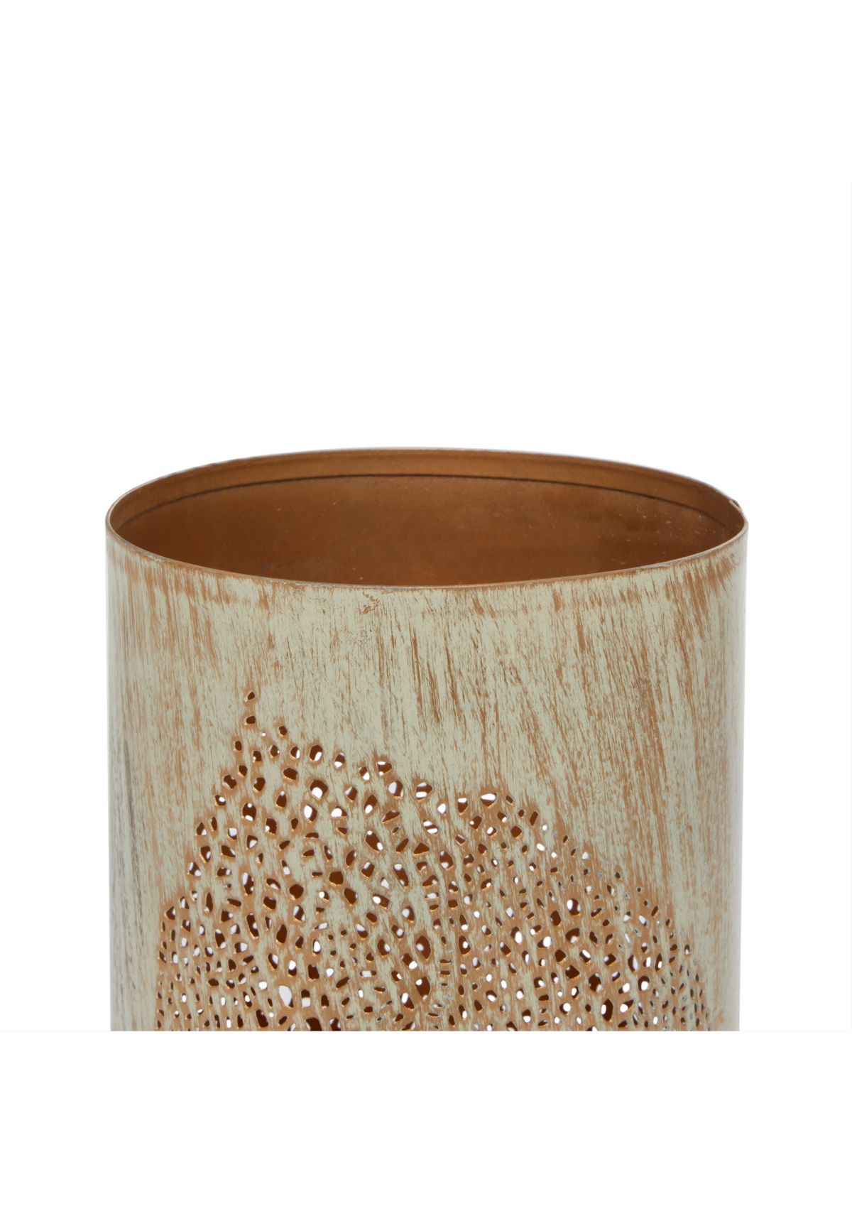 Eclectic Metal Candle Lantern - Set of 3