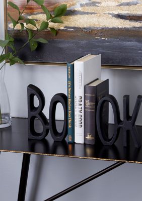 Industrial Aluminum Bookends - Set of 2