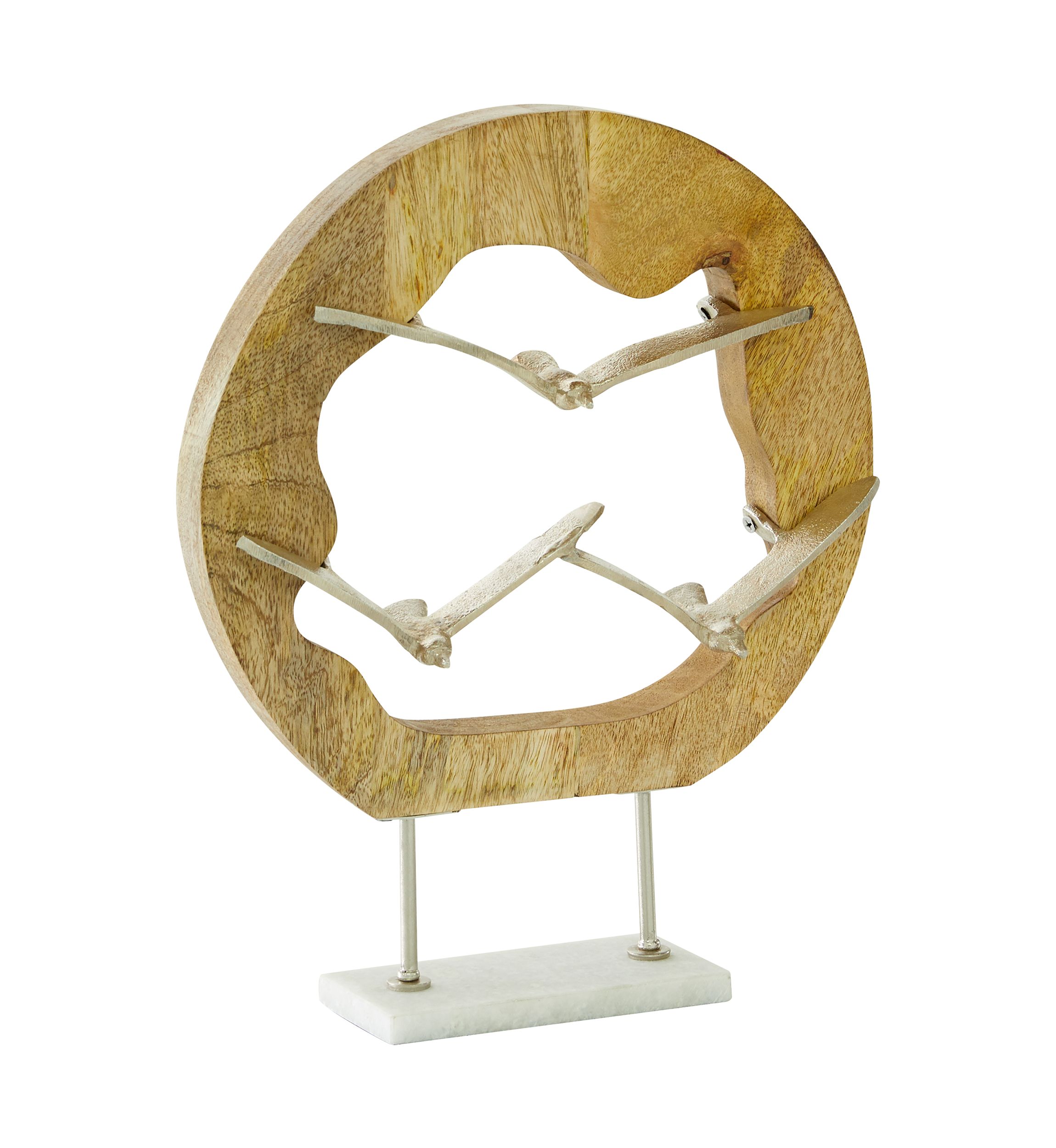 Contemporary Aluminum Metal Sculpture