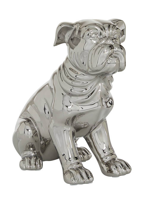 Monroe Lane Ceramic Glam Sculpture Dog