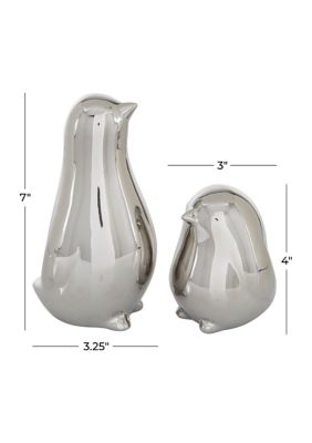 Contemporary Porcelain Ceramic Sculpture - Set of 2