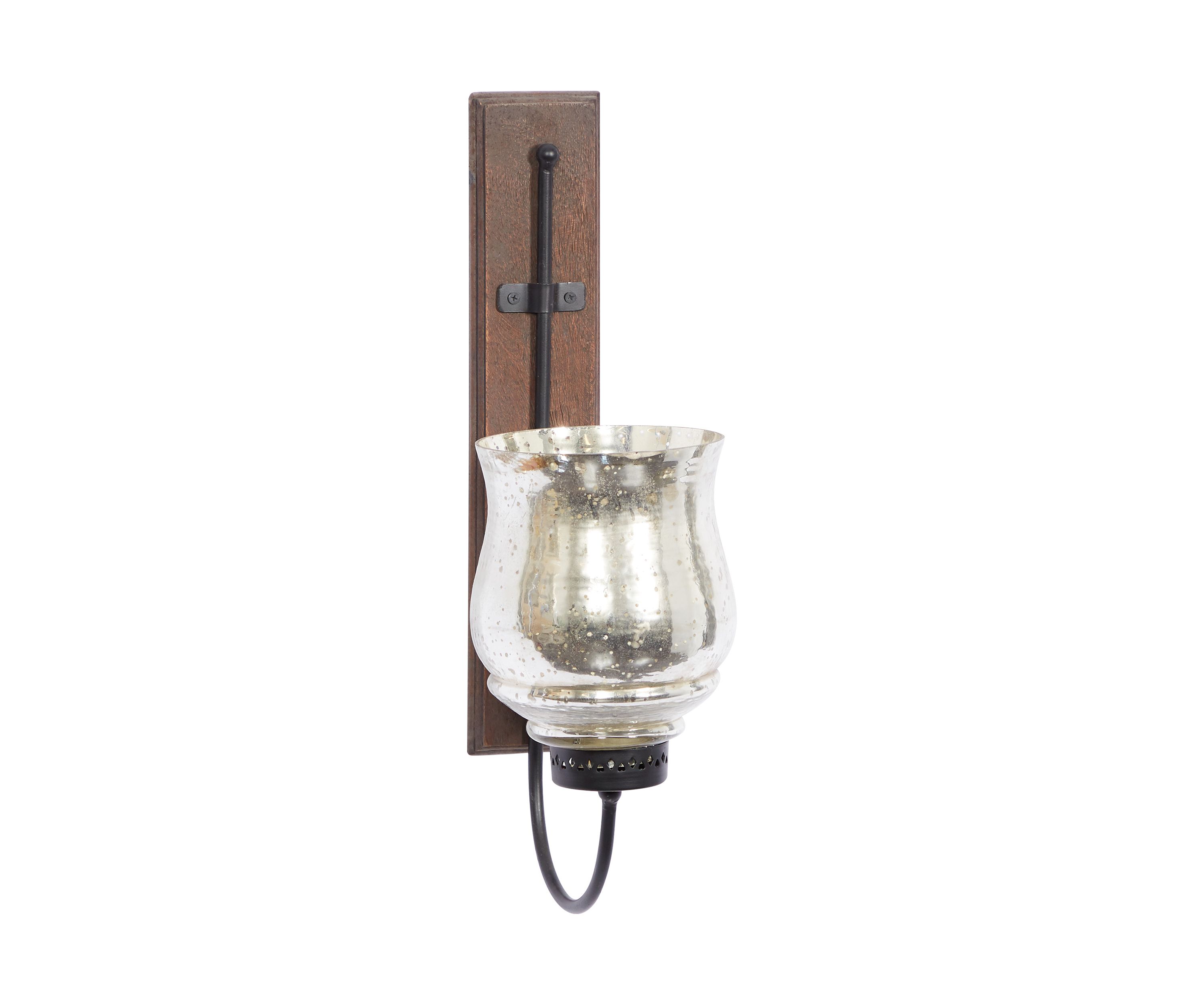 Traditional Mango Wood Wall Sconce
