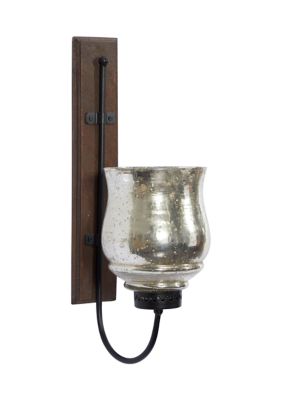 Traditional Mango Wood Wall Sconce