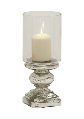 Traditional Glass Hurricane Lamp