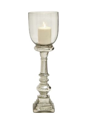 Traditional Glass Hurricane Lamp