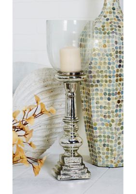 Traditional Glass Hurricane Lamp