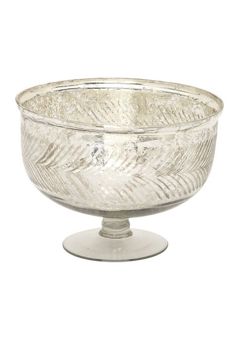 Monroe Lane Glam Glass Decorative Bowl