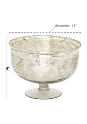 Glam Glass Decorative Bowl