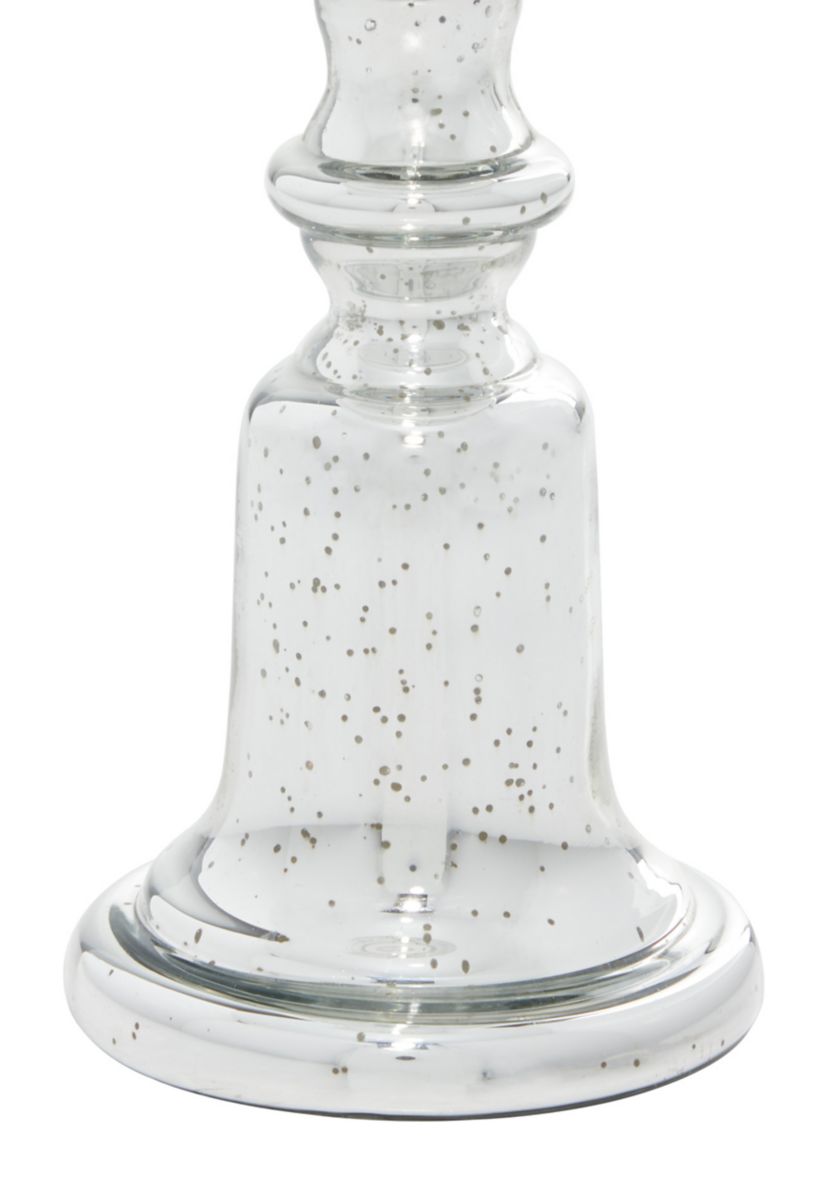 Traditional Glass Candle Holder - Set of 2